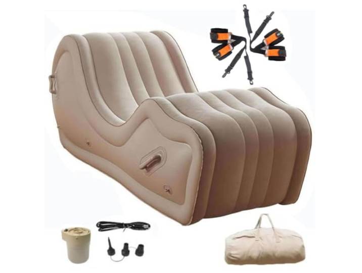 Sex Aufblasbare Sofa Erotische Möbel Sofa Sex Position Sex-couch,B-Sofa Liebesmöbel Aufblasbares Inflatable Chair Sessel Zum Aufblasen Aufblasbar Reiten Couch Paare Bounce Stuhl Klappbar ,B-Sofa