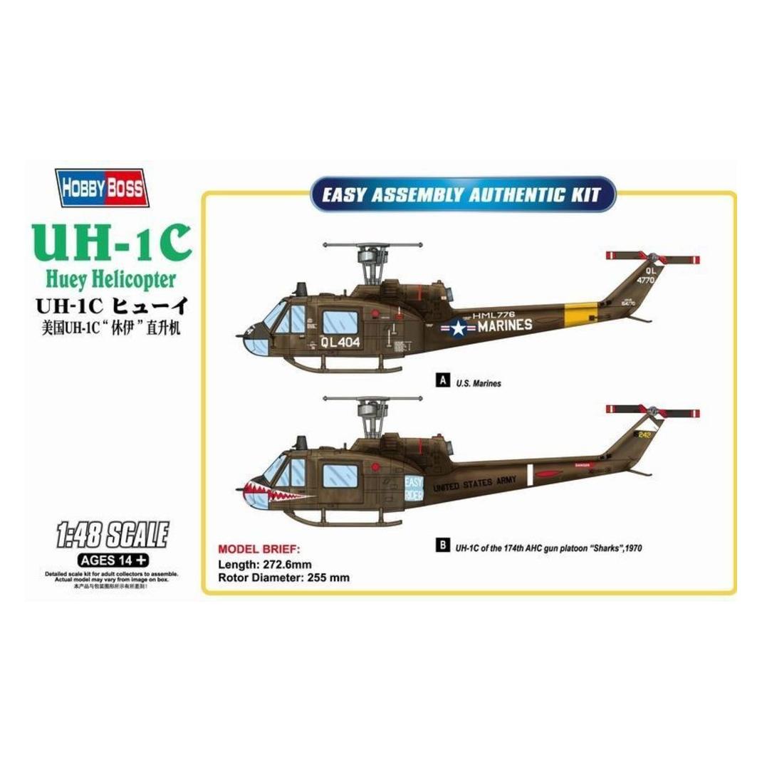 Hobby Boss UH-1C Huey Helicopter (85803)