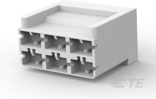 TE Connectivity Leiterplattensteckverbinder Positive Lock Polzahl Gesamt 6 Rastermaß: 9.1mm 926330-8 Carton