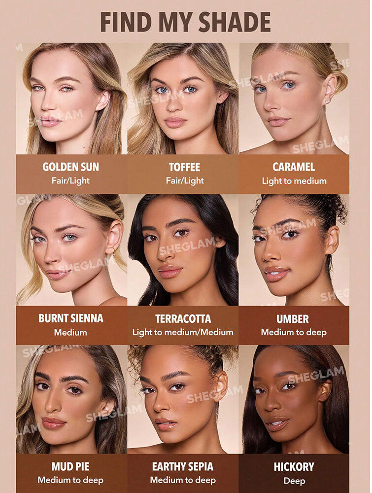 Sheglam Bronzer líquido matte Sun Beam #Terracota
