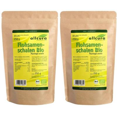 Flohsamenschalen Bio 2x 2x250 g