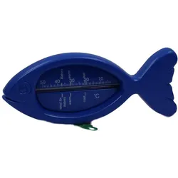 Badethermometer Fisch blau 1 St