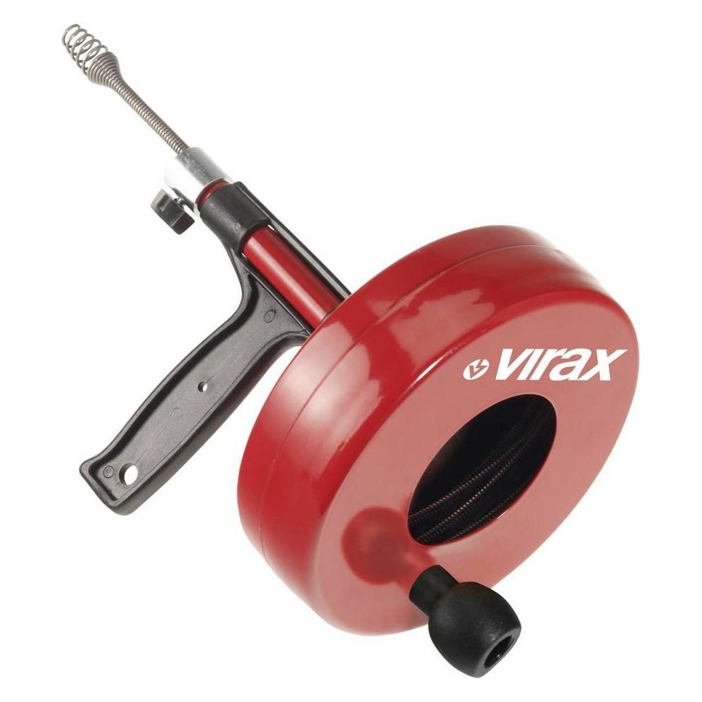 Virax Rohrreiniger mit Trommel 6,4 mm, Lnge 7,5 m (7.50 m) (290600)