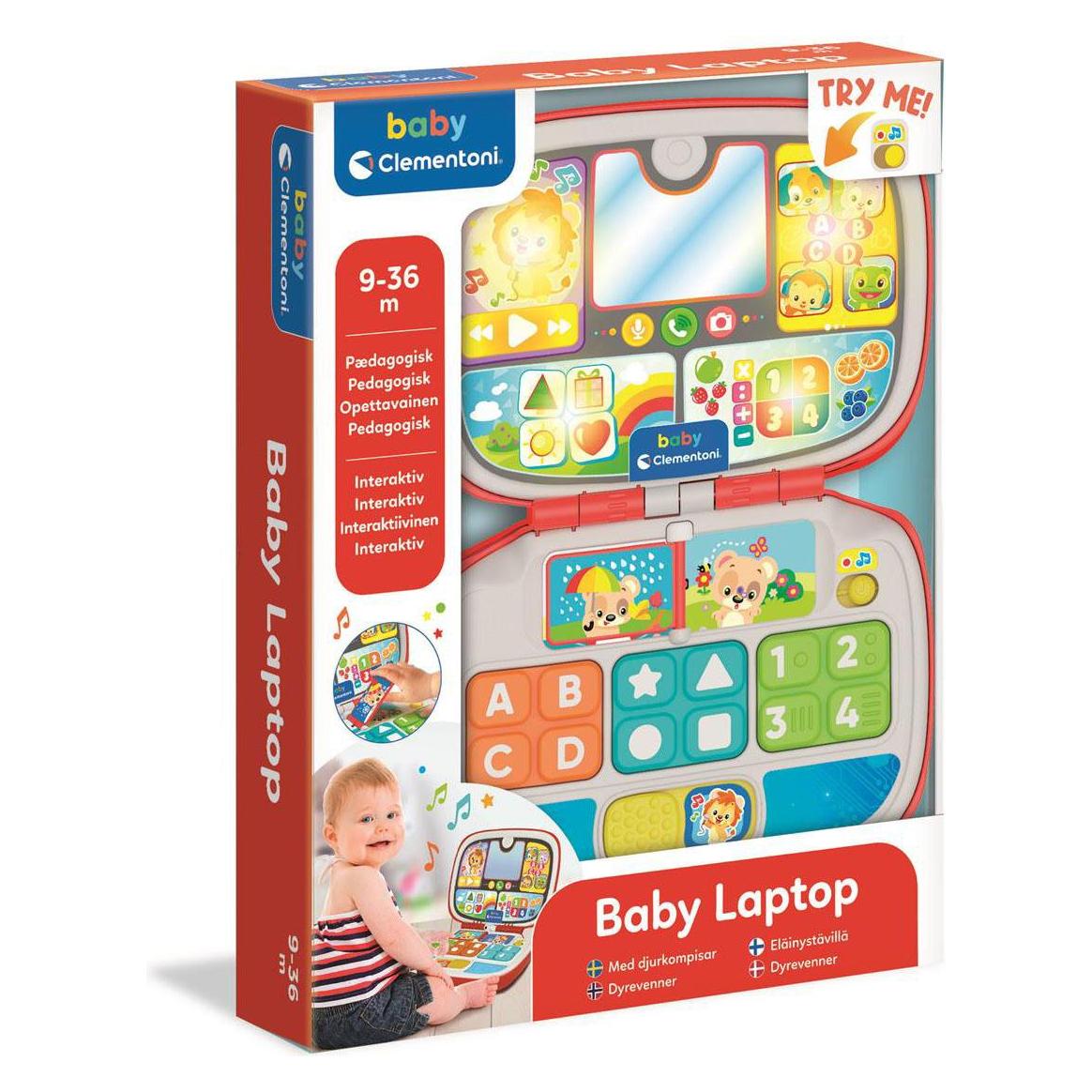 Clementoni Baby-Laptop (Nordisch) (Deutsch) (78853)