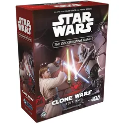 FFG FFGD3010 - Star Wars: The Deckbuilding Game - Clone Wars Edition (Deutsch, 2 Spieler)