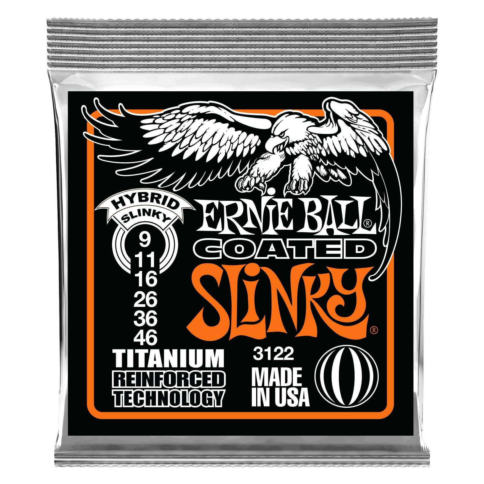Ernie Ball Slinky Hybrid (6x, E-Gitarre, 0.05") (EB3122)