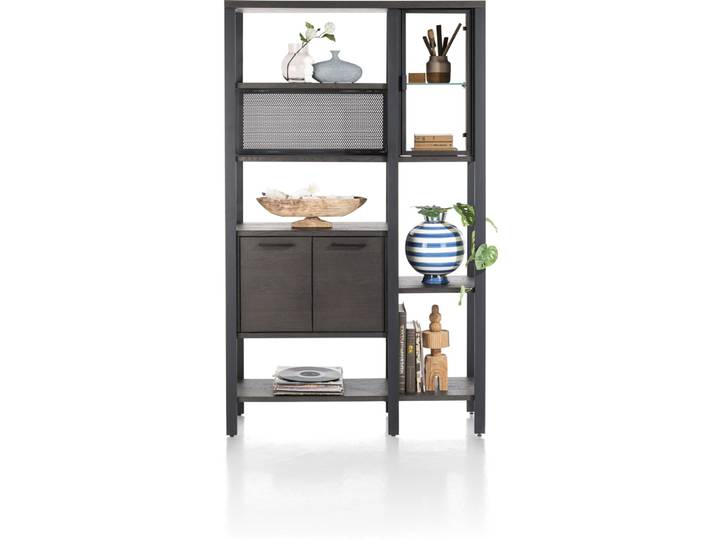 Henders & Hazel Ridgefield Raumteiler Eiche Furnier/Metallgestell