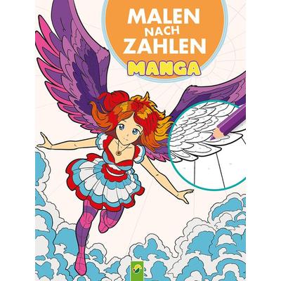 Malen nach Zahlen Manga, Taschenbuch von Schwager & Steinlein Verlag, Schwager & Steinlein, 978-3-8499-4518-3