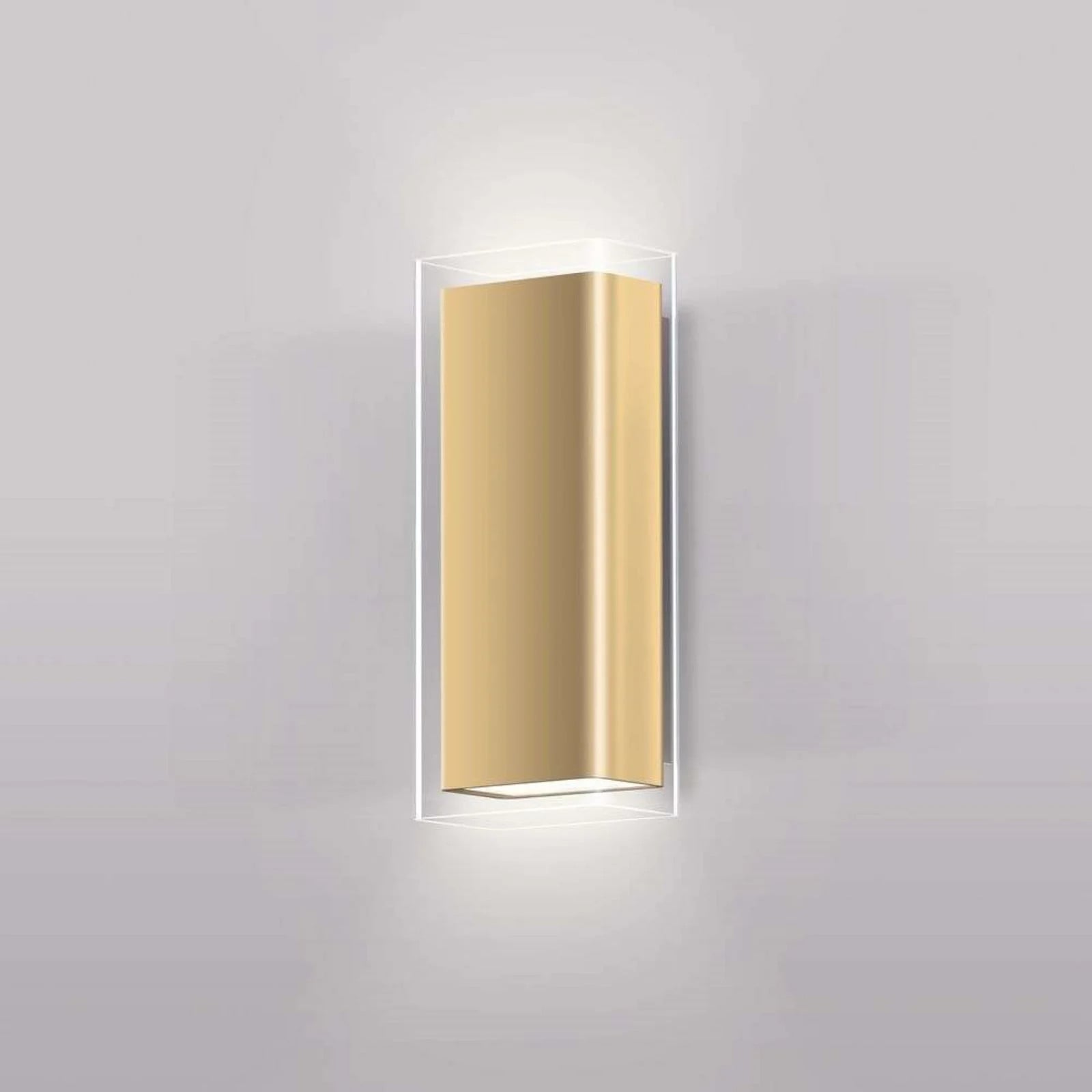 Serien Lighting Rod LED Wandlamp Gold - Aluminium Up & Down Wandlamp voor de Woonkamer