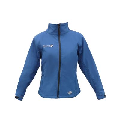 Softshelljacke DEPROC ACTIVE "WESTLOOK WOMEN", Damen, Gr. 36 (S), blau (navy), Softshell, 96% Polyester. 4% Elasthan, regular fit hüftbedeckend, mit verstellbarem Klettverschluss, Jacken Sportbekleidung Outdoorbekleidung Softshelljacke...
