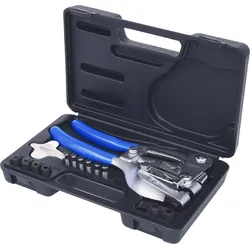 KS Tools Lochzangen-Satz, 16-tlg - 118.0105