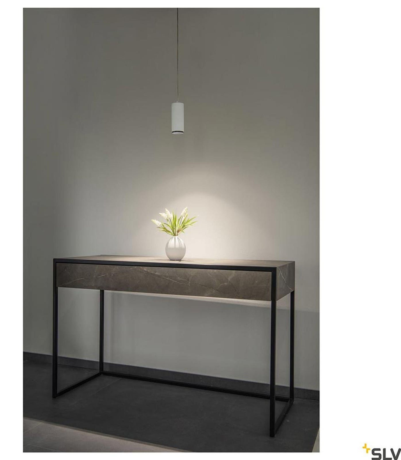 SLV Numinos PD Phase S LED hanglamp wit/zwart dimbaar 4000K