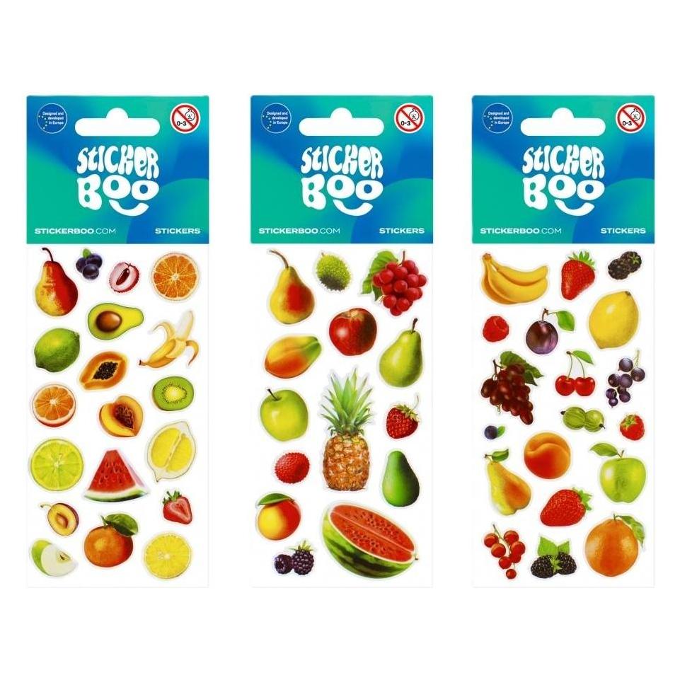 Sticker Boo Sricker BOO Fruchtaufkleber 2 Mix (1 Sticker) (47995273)
