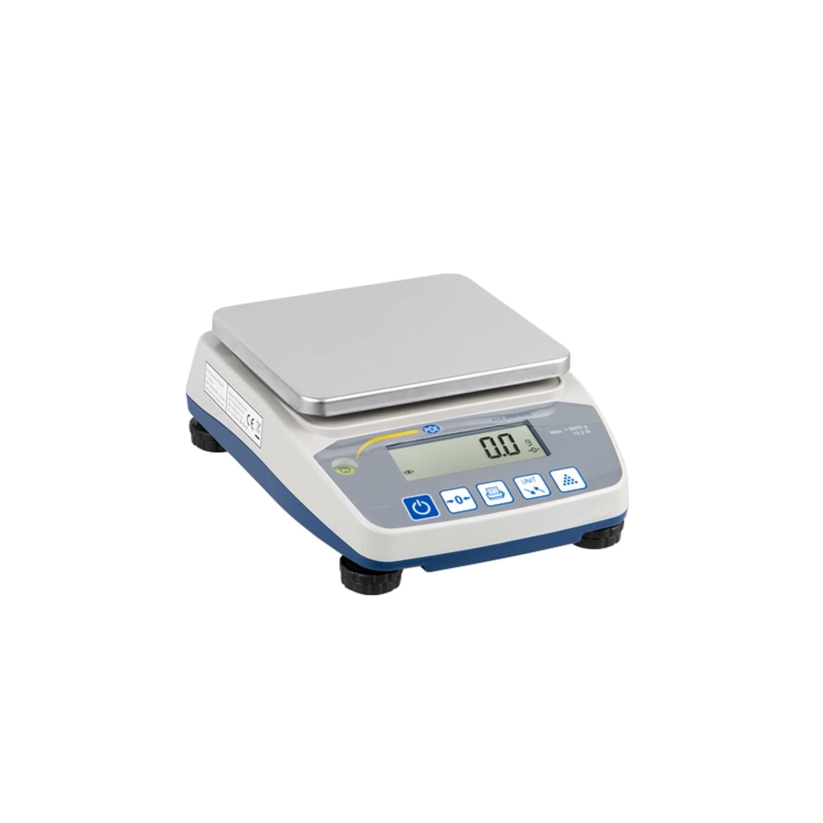 PCE Instruments PCE-BSH 10000 kalibrierfähige Industriewaage max. 10 kg Stückzählfunktion USB g kg lb ct gn gsm uvm.