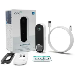 Arlo Essential 2 AVD4001 2K Video Doorbell Funk-Türklingel WLAN