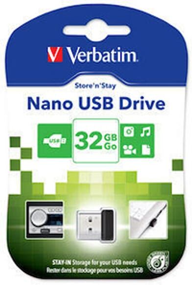 USB 3.0 Store 'n* Stay Nano 32GB, Blue