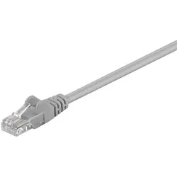 CAT 5e Netzwerkkabel, U/UTP, grau - Länge: 1,50 m