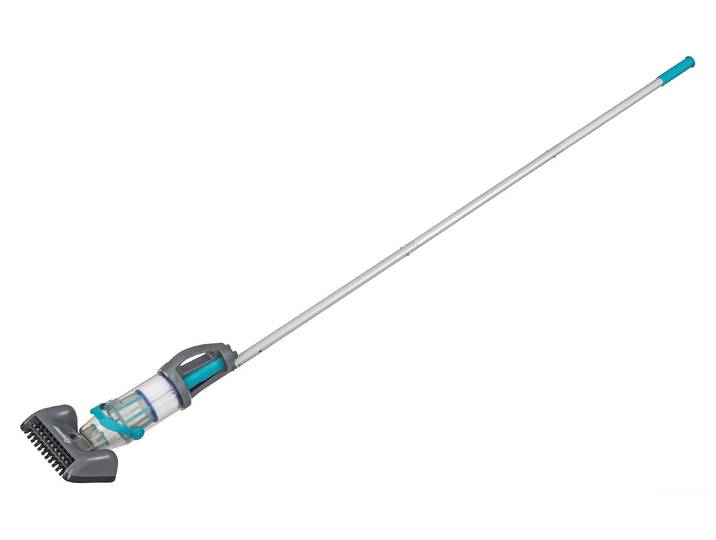 Aspirateur manuel pour piscine Bestway® AquaGrip™ à batterie avec cartouche filtrante 250 cm