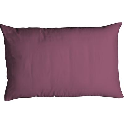 Kissenbezug CASATEX "Uni", pink (fuchsia), B:40cm L:80cm, Satin, Baumwolle, Kissenbezüge, Kissenbezug, Uni Design, Reißverschluss, tolle Farben