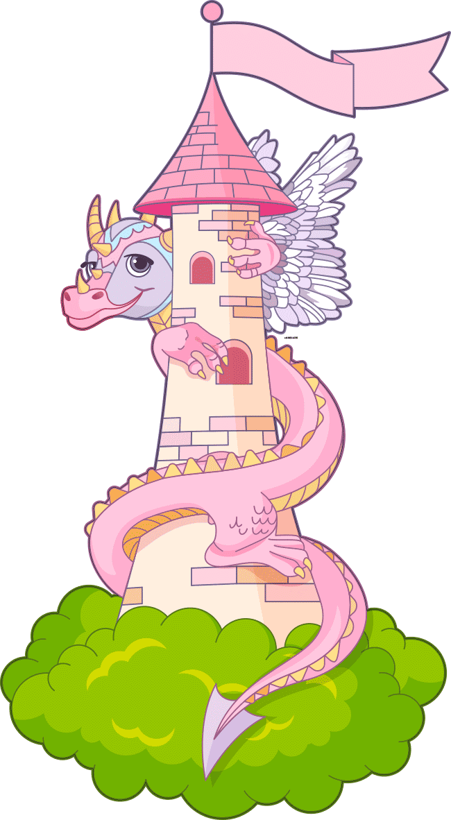 Ambiance-sticker Sticker Château enchanté