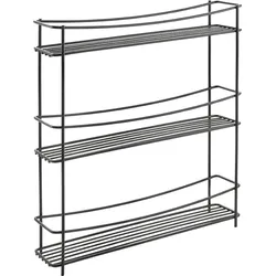 Metaltex Kumino 3 LAVA Gewürzregal 3 Etagen 33 x 7 x 37 cm