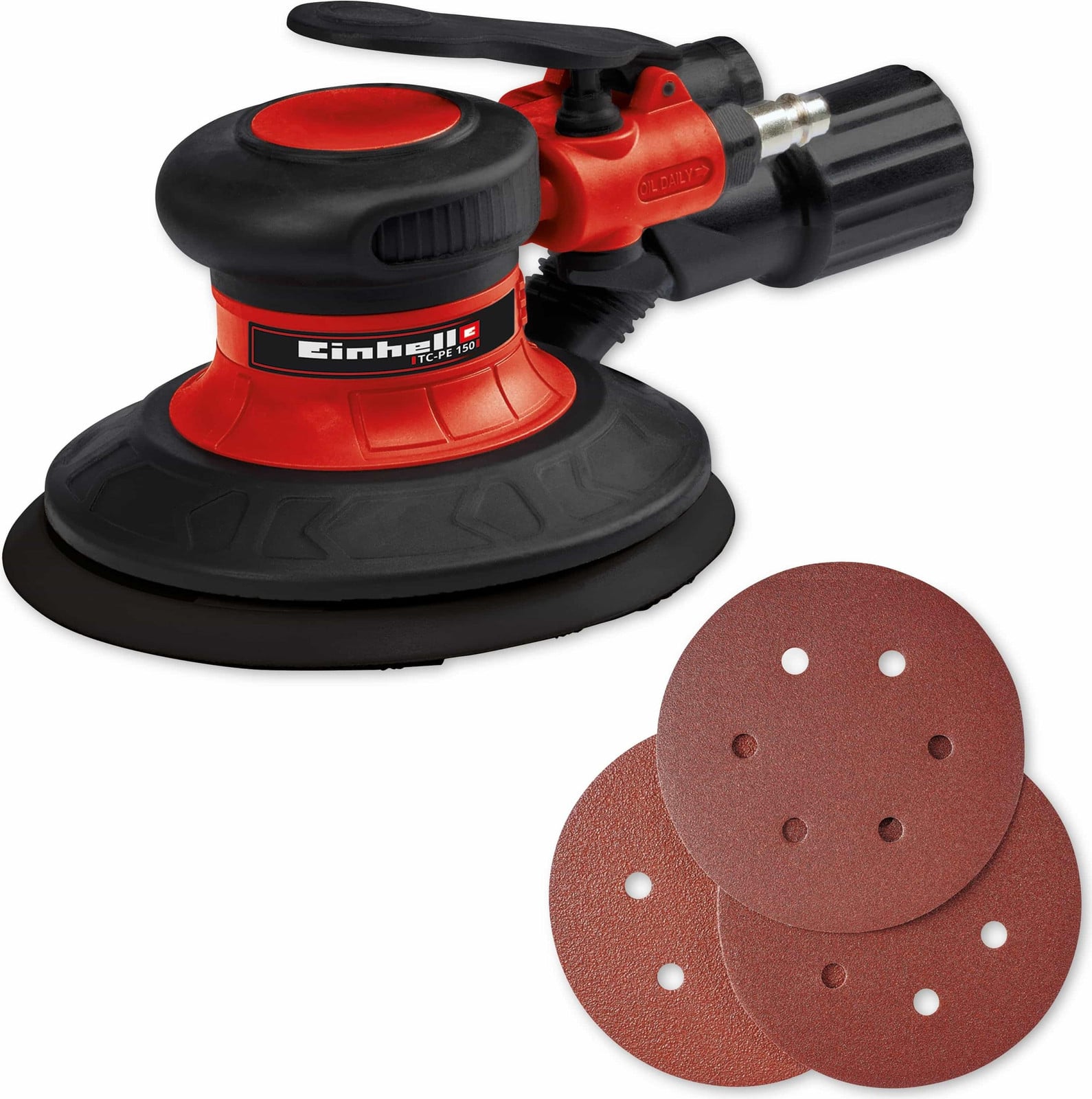 Einhell TC-PE 150 luchtdruk excenterschuurmachine