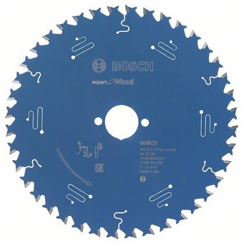 Kreissägeblatt Expert f.Wood AD210mm Z.40 WZ Bohr.30mm Schnitt-B.2,4mm HM BOSCH