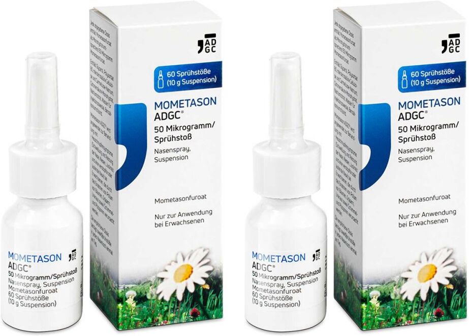 Mometason ADGC 50 µg/Sprühstoß Nasenspray 60