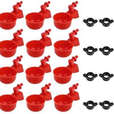 Drop Dash Deals Automatic Chicken Waterer, Poultry Watering Cups Drinker, Leak Proof & Easy To Clean Automatic Chicken Waterer, Poultry Watering Cups Drinker, Leak Proof & Easy To Clean