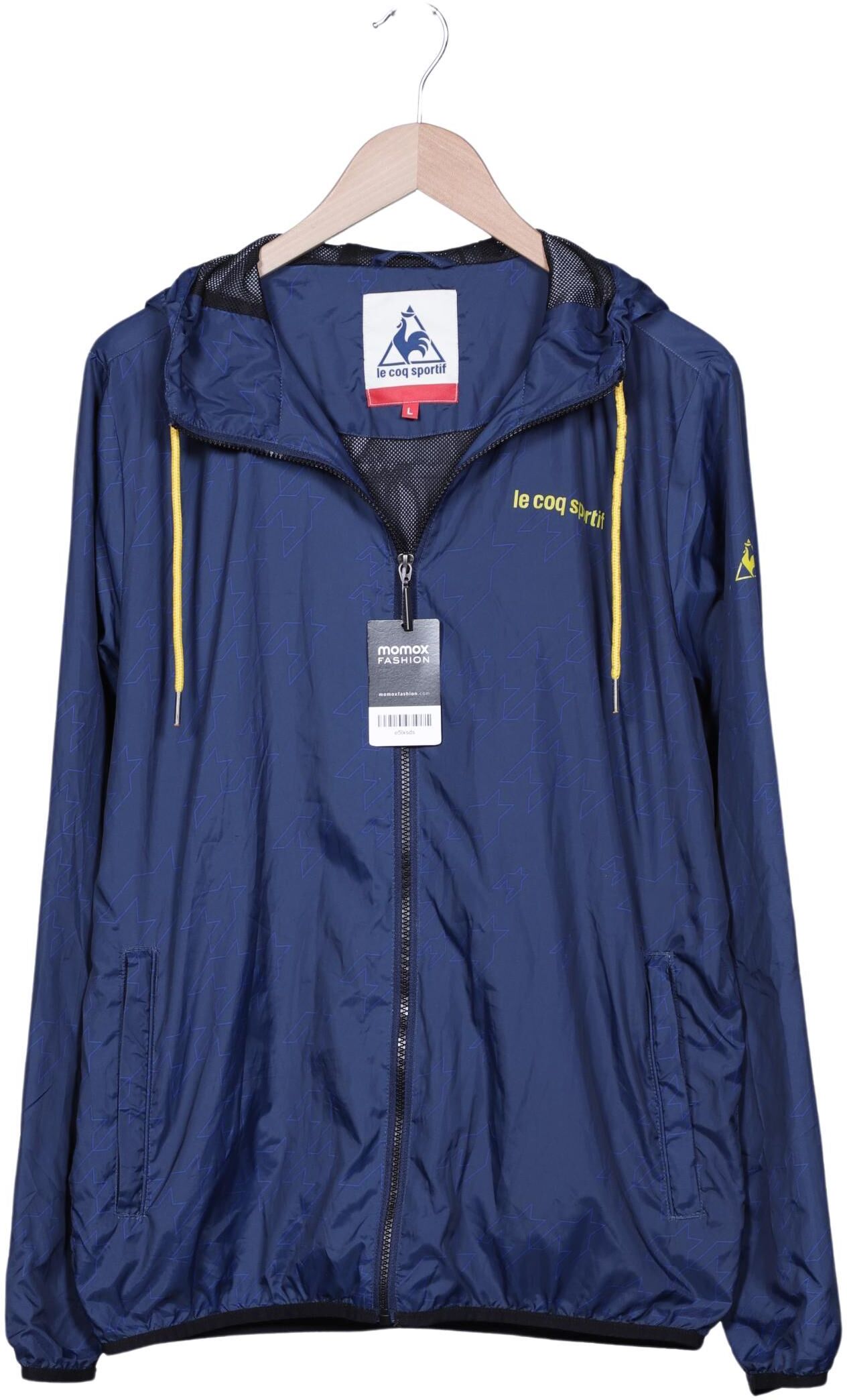 Le Coq Sportif Herren Jacke, Marineblau, Gr. L, Synthetik - Second Hand