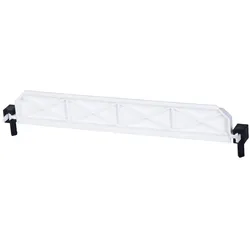 f-tronic 7110330 Hutschiene ZSHSK2, Kunststoff, für Steuerquerverdrahtung