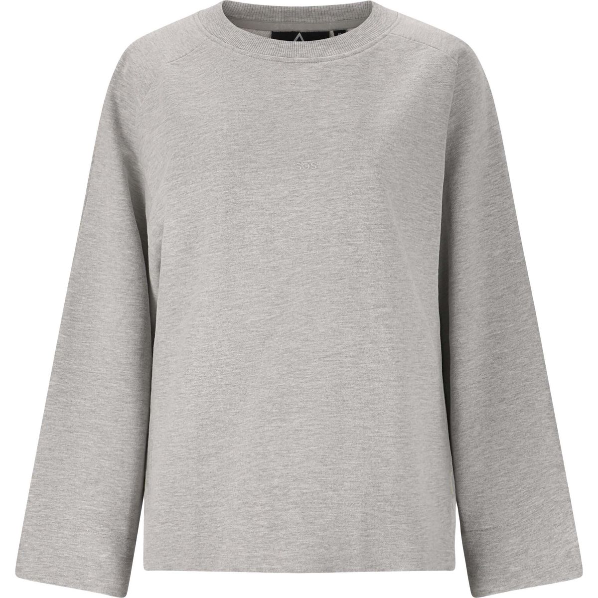 SOS Ramiu W LS Oversize Sweat light grey melange (1005) M SOS251114-1005-M