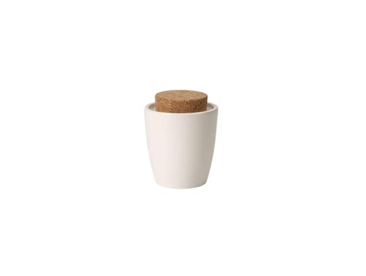 Villeroy & Boch Artesano Original Zuckerdose, Premium Porzellan/Kork, Weiß