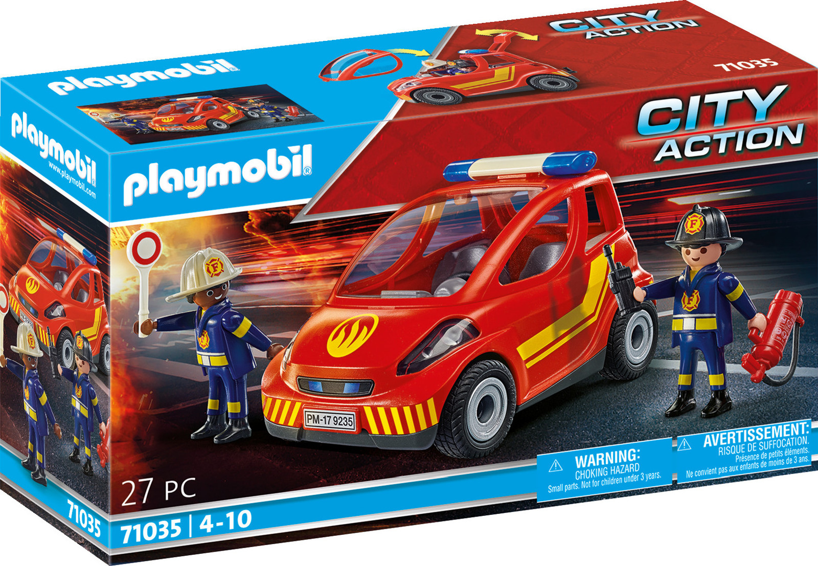 Playmobil City Action 71035 Brandweerwagen
