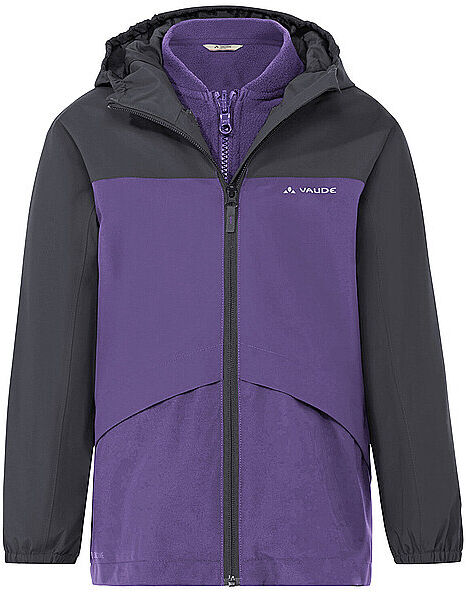 VAUDE Kinder Wanderjacke Escape 3in1 Hoodie lila   158-164 B