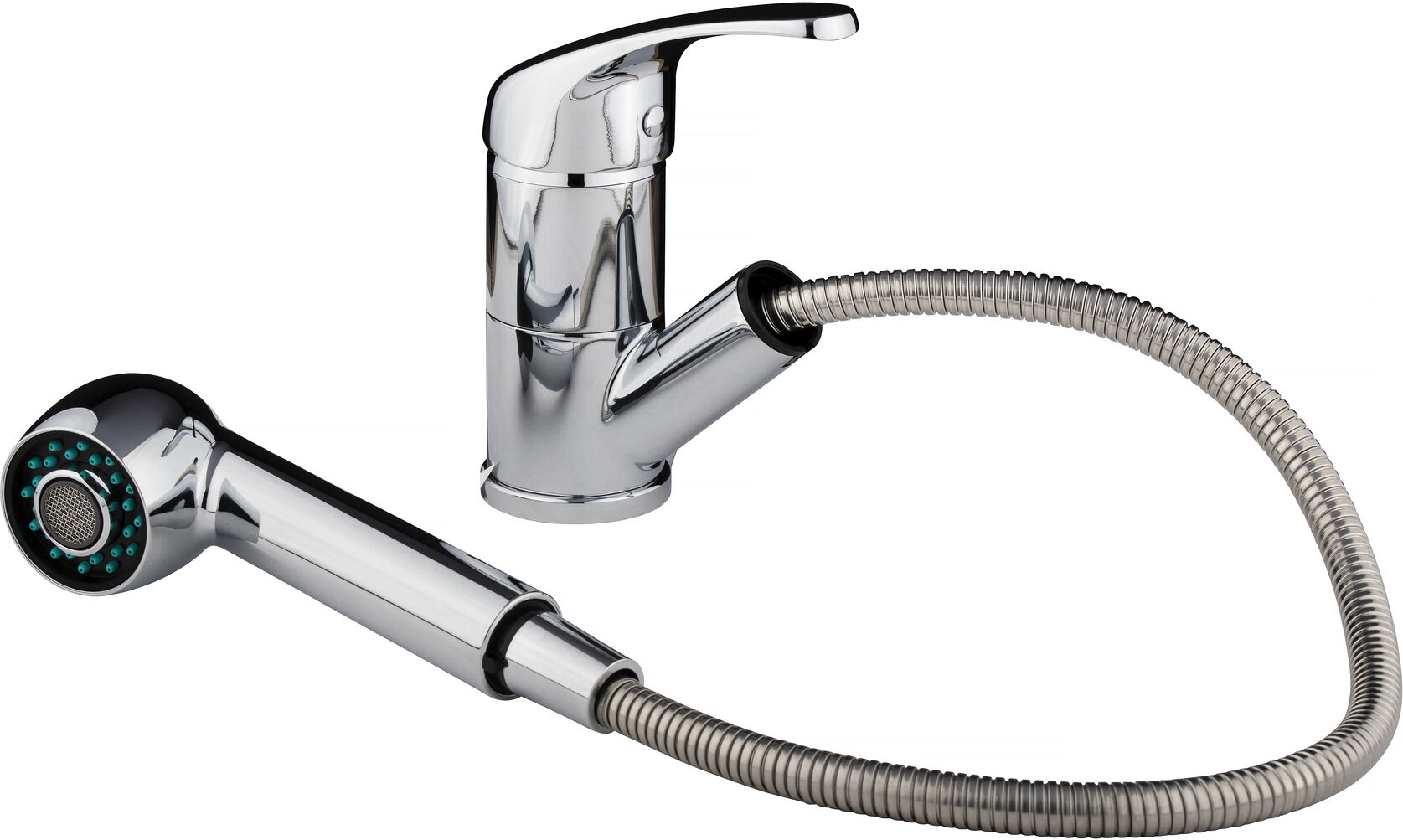 Mitigeur d'évier avec douchette extractible GARIS R01-17005CR