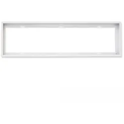 ISOLED Zubehör für LED Panel BACKLIGHT LINE / UGR<16 LINE 1200x300 - Aufbaurahmen, weiß RAL 9016 ISO-115249