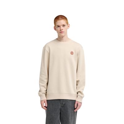 Sweatshirt ELEMENT "Explore", Herren, Gr. L, beige (oat milk), Obermaterial: 55% Baumwolle, 25% Baumwolle, 20% Polyester., Sweatshirts Sweatshirt
