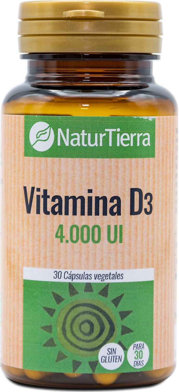 NaturTierra Vitamina D3 30caps