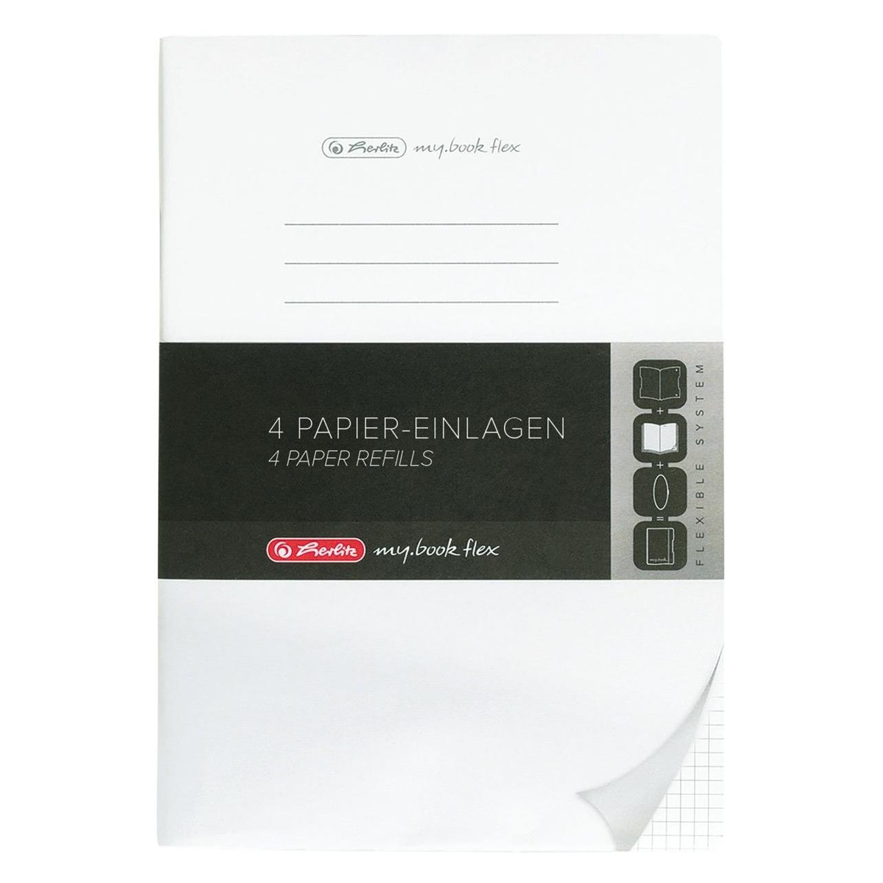 Herlitz 50034161 Notizbuch 80 Blätter (A4, Kariert) (50034161)