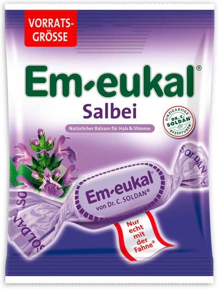 Em-eukal Em Eukal Bonbons Salbei zuckerhaltig 150g