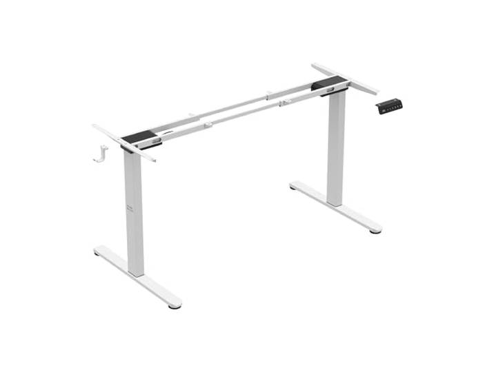 MARK ADLER Xeno 4.5 - Höhenverstellbares Tischgestell - 2 Motoren - 100 kg Elektrisch höhenverstellbar - 73-119 cm - Breite 90-135 cm - 3 Speicherplätze - Ohne Tischplatte - Schwarz