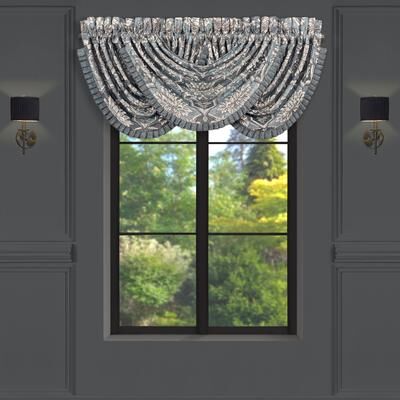 J. Queen New York Woodhaven Window Waterfall Valance.