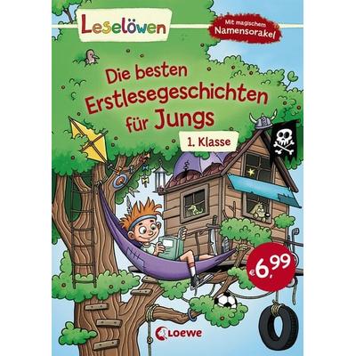 Leselöwen - Die besten Erstlesegeschichten für Jungs 1. Klasse, Gebundene Ausgabe von , Loewe