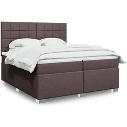 vidaXL, Boxspringbett, Cheryl (Block mit Quadraten) (200 x 200 cm)