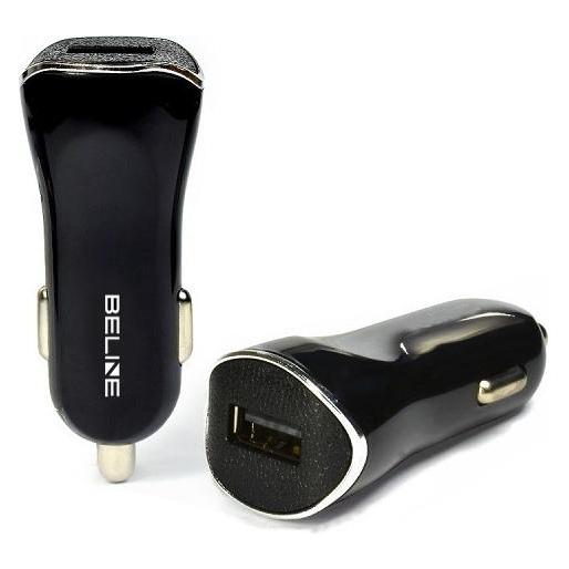 Beline Ład. sam. 1xUSB 1A czarna/black (only head) (BELI0003)