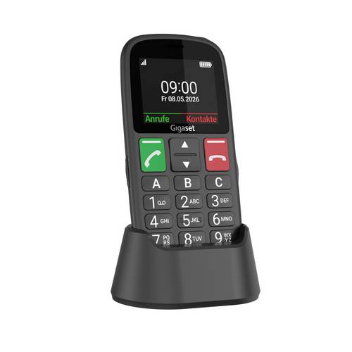 Gigaset GL30 Senioren-Handy Schwarz