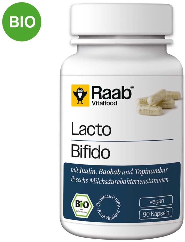 Raab Vitalfood Lacto+bifido Bio Kapseln