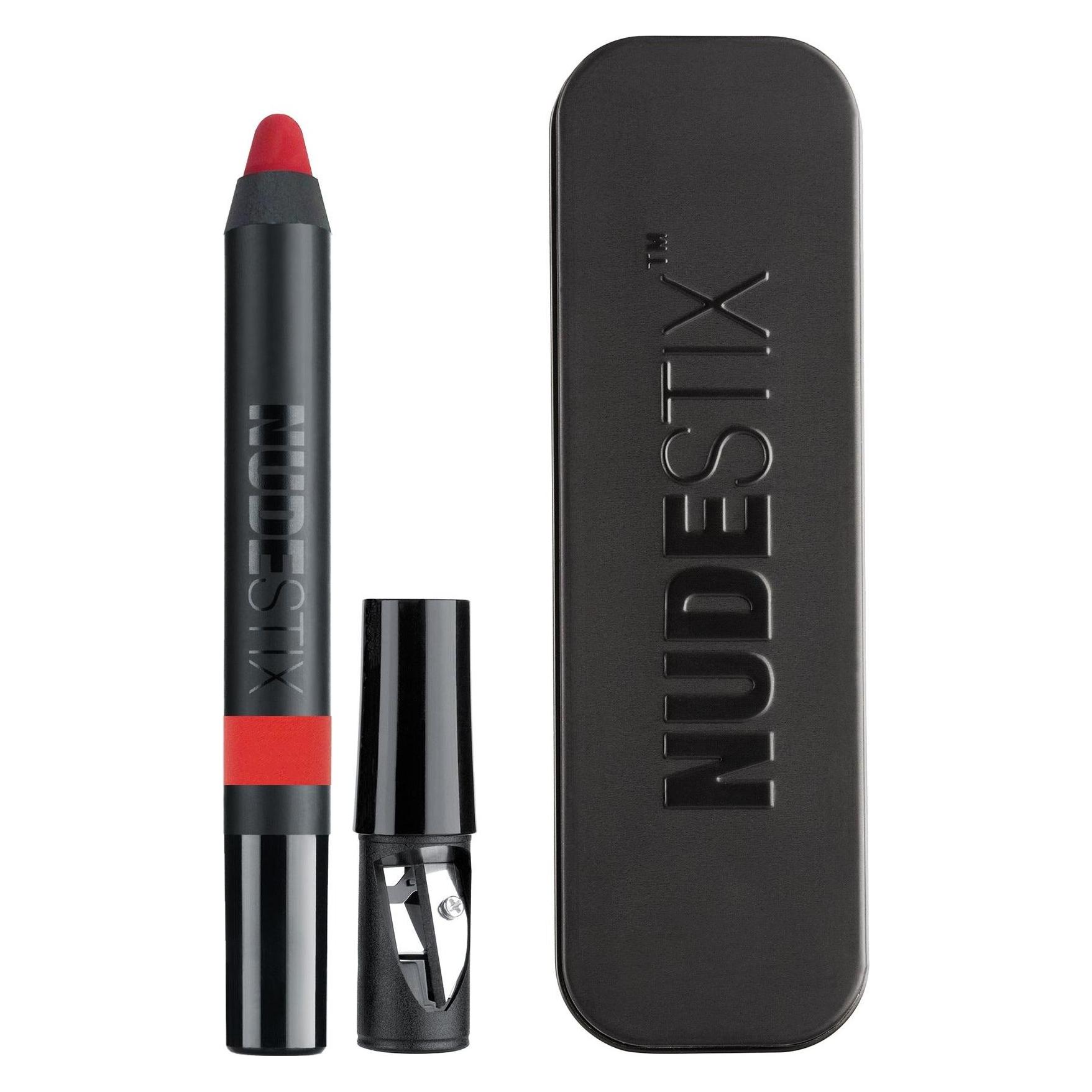 Nudestix Mattifying lipstick andush Intense Matte Lip + Cheek Pencil - Shade: Stiletto (Stiletto) (33056911)