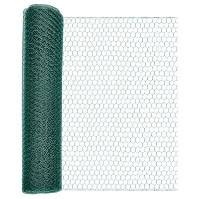Voliere WINDHAGER "für Hasen, Hühner und Vögel, Kleintiergeflecht", grün, B:100cm H:10cm, Stahl, Tierkäfige, Sechseck-Geflecht, Gittergröße 1 x 10 m oder 0,5 x 10 m, grün